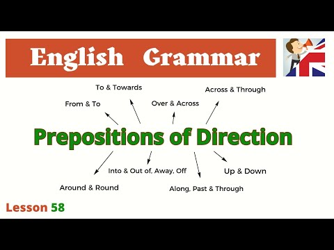 Prepositions of Direction - English Grammar Expert Reveals Prepositions of Direction Secrets