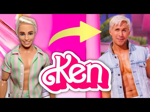 I REPAINTED THE RYAN GOSLING KEN! / New Barbie Movie Doll Repaint by Poppen Atelier #barbie #ken