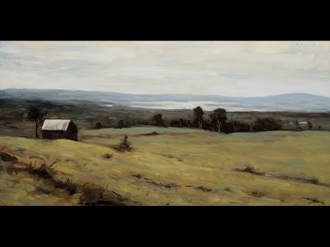 Landscape Painting Demonstration - Oil Painting Instruction - Episode 1