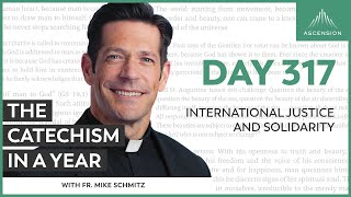 Day 317: International Justice and Solidarity — The Catechism in a Year (with Fr. Mike Schmitz)