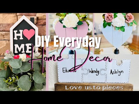 DIY Everyday Home Decor | DIY Dollar Tree Home Decor | DIY Home Decor