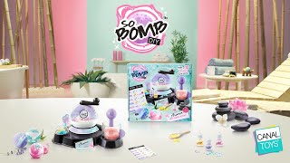 Create your own aromatic bath bomb with the Aroma Bath Bomb Factory - So Bomb - @CanalToys - EN