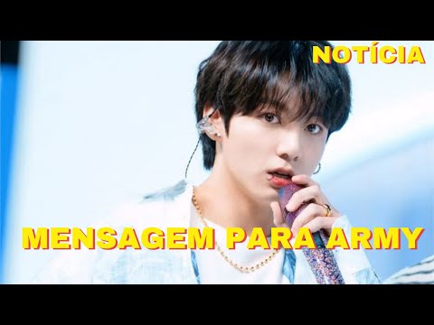 Jungkook do BTS emociona fãs com mensagem de Ano Novo direto do serviço militar