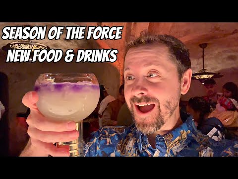 Season of the Force New Food & Two New Drinks at Oga's Cantina in Disneyland