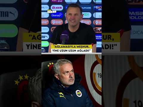 #okanburuk 'tan #josemourinho 'ya: İçerde, hakemin odasında ağladı. Ağlamaya devam etsin #derbi