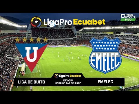 LIGA DE QUITO VS EMELEC LIGAPRO ECUABET FECHA 12 Narración En Vivo #90Minutos Radio TV