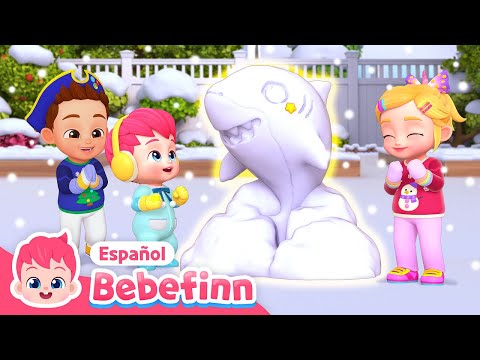 ❄️Jugando en la Nieve | EP110 | Canción del Invierno | Canciones Infantiles | Bebefinn en español