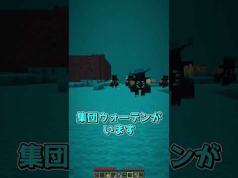 【地獄】ウォーデンが自動湧きする世界 #マインクラフト #マイクラ