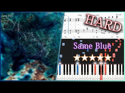 Same Blue（Blue Box OP）- Official HIGE DANdism - Hard Piano Tutorial + Sheets【Piano Arrangement】