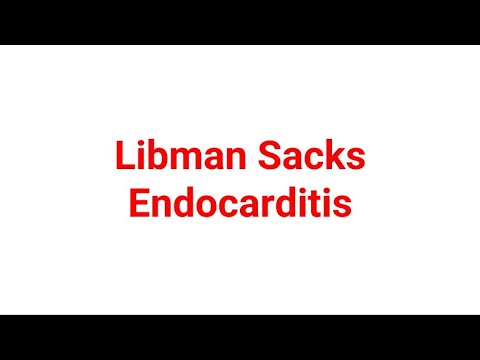 Libman Sacks Endocarditis