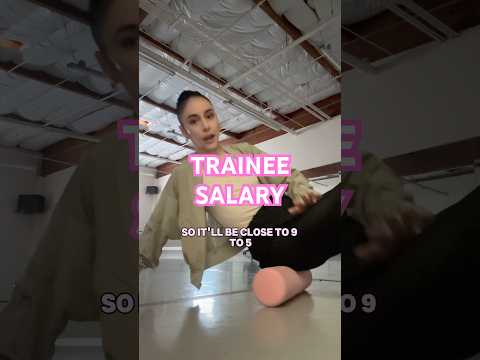 TRAINEE SALARY #salary#pay#money#ballet#balletindustry#ballerina#dancer#trainee#explained#balletcore