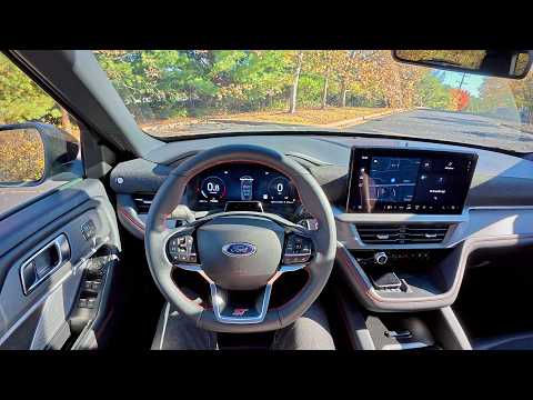 2025 Ford Explorer ST AWD - POV Driving Impressions