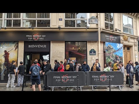 FINAL FANTASY XIV: Pop-up Store Paris - Recap