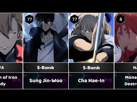 Top 45 Strongest Solo Leveling Characters