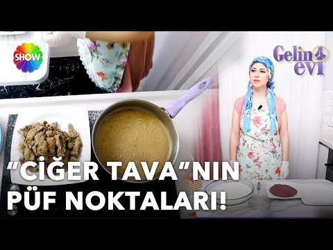 Ecmel Gelin iftar sofrası için ciğer tava hazırlıyor! | Gelin Evi 1473. Bölüm