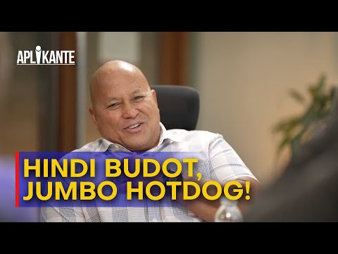 Sen. Bato dela Rosa, nag-sample ng kaniyang campaign jingle | Aplikante