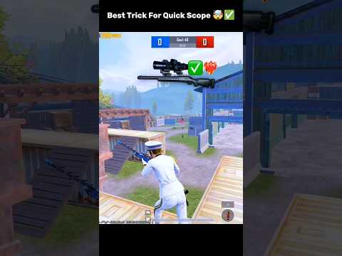 New Best Trick For Quick Scope 🤯✅ #pubgmobile #mrijazplays #pubgtips #tipsandtricks