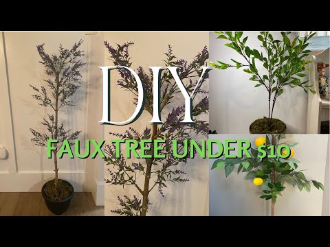 Budget Friendly Home Decor DIYs | How to make a Lavender Tree | Easy Home Decor DIYs