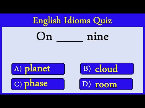 English Idioms Quiz 20: Can You Score 10/10?