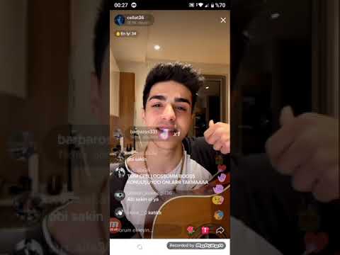 Cellat 12 Nisan tiktok live(Cemre ve Burak hakkında konuşuldu)