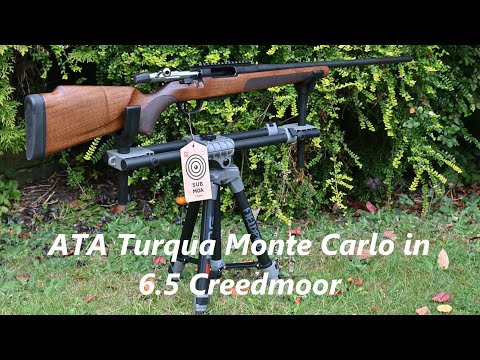 ATA Turqua Monte Carlo, 6.5 Creedmoor has arrived along with BOG tripods, FIRST IMPRESSIONS