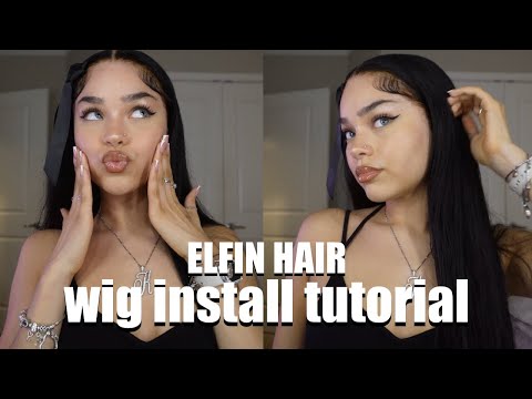 Highly Recommended HD Lace 13X4 Frontal Wig Straight  Ft. ELFIN HAIR