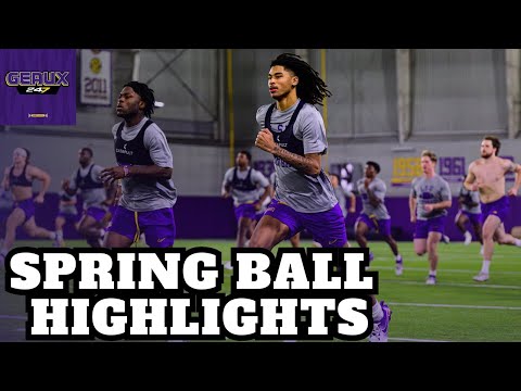 LSU Spring Practice Highlights: March 14th, 2025