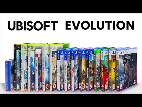 Evolution of Ubisoft Games (1995-2024)