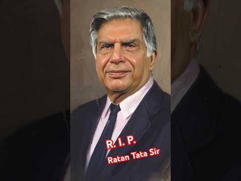 R.I.P. Ratan Tata Sir 🥺💔