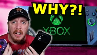 WHAT?! Xbox Handheld WONT PLAY XBOX GAMES?!