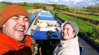 A peaceful narrowboat cruise in sunshine (at last) - 278