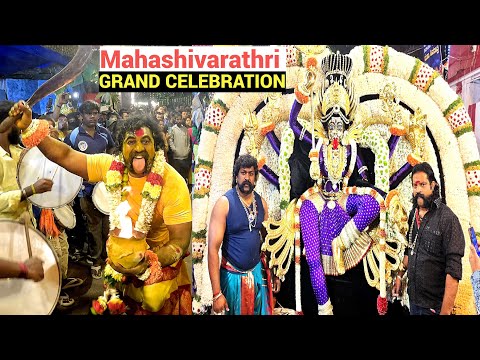 Mahashivarathri 2025 Grand Celebration at Rajakali Amman Temple | Vicky Deva Poojari | Kali Pallakis