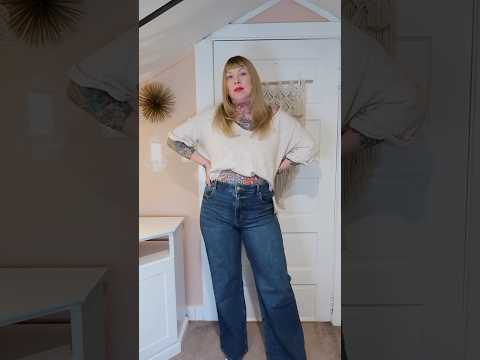 H&M vs Thrifted Jeans: Which one Wins? #shorts