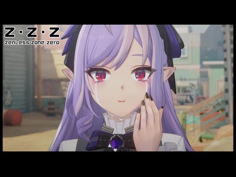 Vivian Crying & Sad Cutscene Animation (Among The Forgotten Ruins Cutscene) Zenless Zone Zero 1.6