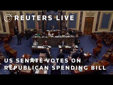 LIVE: US Senate votes on Republican spending bill