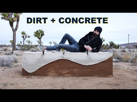 Using Dirt to Form Concrete