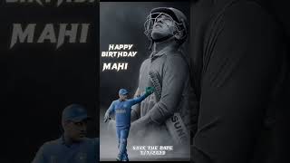 M.S DHONI HAPPY BIRTHDAY STATUS. CHAMPION T20, ODI, CT & IPL.#msdhonibirthday #msdhoni #cskfinal