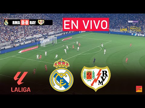 🔴EN VIVO: Real Madrid vs Rayo Vallecano | La Liga 24/25 | Partido de simulación en directo