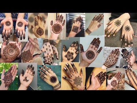 Easy Hand Mehndi Design l Gol Tikki Mehndi Design l Mehndi Designs Latest l Back Mehndi Designs....