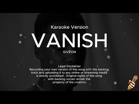 Giveon - Vanish (Karaoke Version)