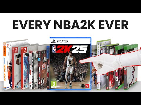 Unboxing Every NBA 2K Ever (1999-2025 Evolution)