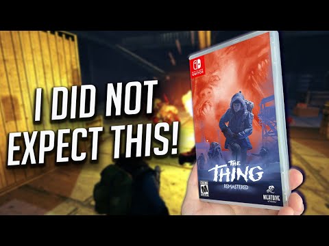 The Thing's physical edition is NOT what I expected!