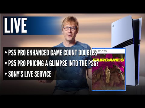 PS5 Pro Enhanced Game Count Doubles | PS5 Pro Pricing a Glimpse Into The PS6? | Sony's Live Service