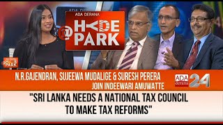 N.R.GAJENDRAN, SUJEEWA MUDALIGE & SURESH PERERA JOIN INDEEWARI AMUWATTE AT HYDEPARK ON ADA DERANA 24