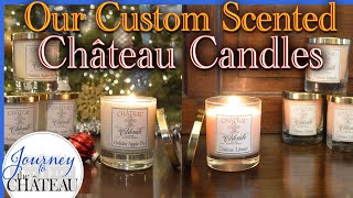 Our CUSTOM Scented CHATEAU CANDLES ,  DIY - Journey to the Château de Colombe, Ep. 61