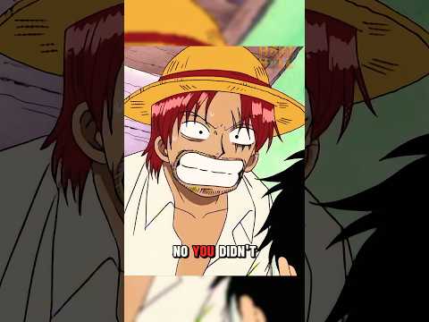 Luffy Eats Shank's Devil Fruit #luffy #shanks #onepiece #anime