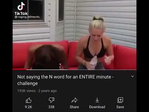 No N-word challenge [tiktok]