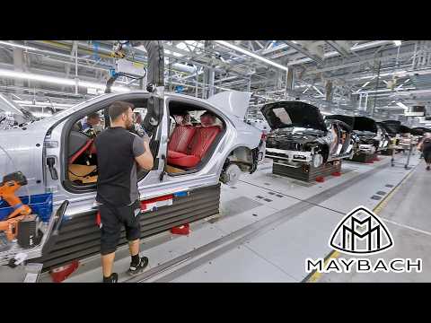 This is how Mercedes-Benz is made  - Maybach, S-Class Manufaktur - Germany