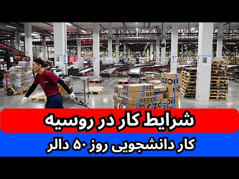 معاش یک گارگر ساده در روسیه | ویزه های کاری به افغانها | چه کسانی میتوانند کار کنند به روسیه