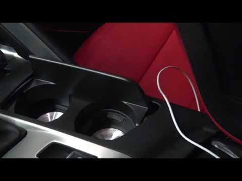 Corvette C7 LED light in center armrest car gadget